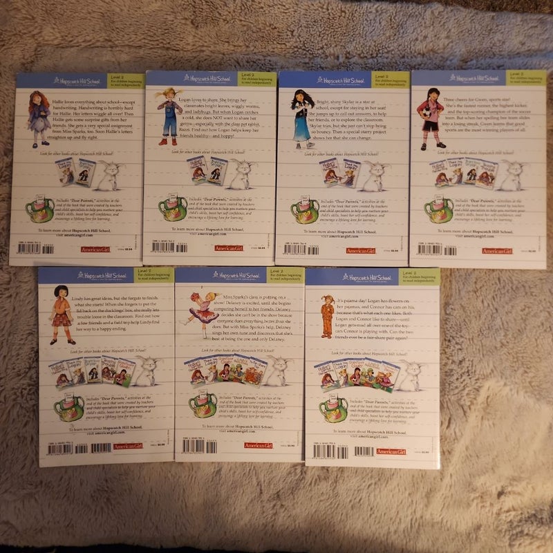 American Girl: Hopscotch Hill School 7 Book Bundle
