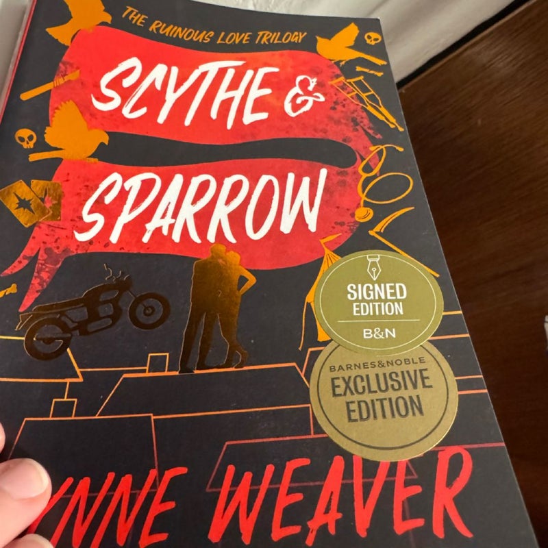 Scythe and Sparrow SIGNED Barnes & Noble Edition 