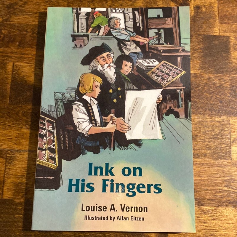 Ink on His Fingers