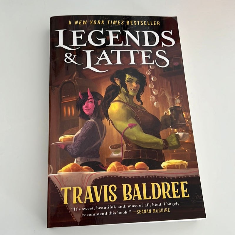 Legends and Lattes by Travis Baldree, Paperback