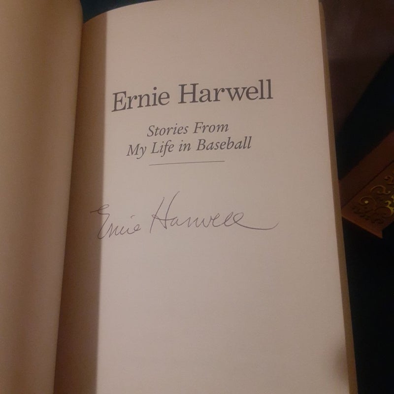 SIGNED Ernie Harwell Stories From My Life in Baseball,  2001 Detroit Free Press 