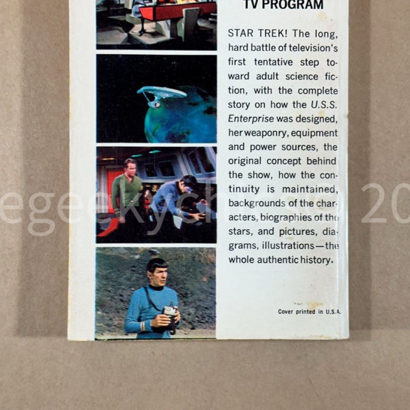 The Making of Star Trek Gene Roddenberry First Printing September 1968 
