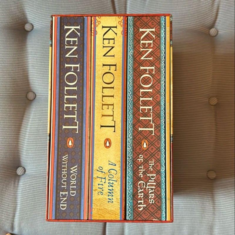 The Ken Follett Collection: Pillars of the Earth, World Without End, A Column of Fire 