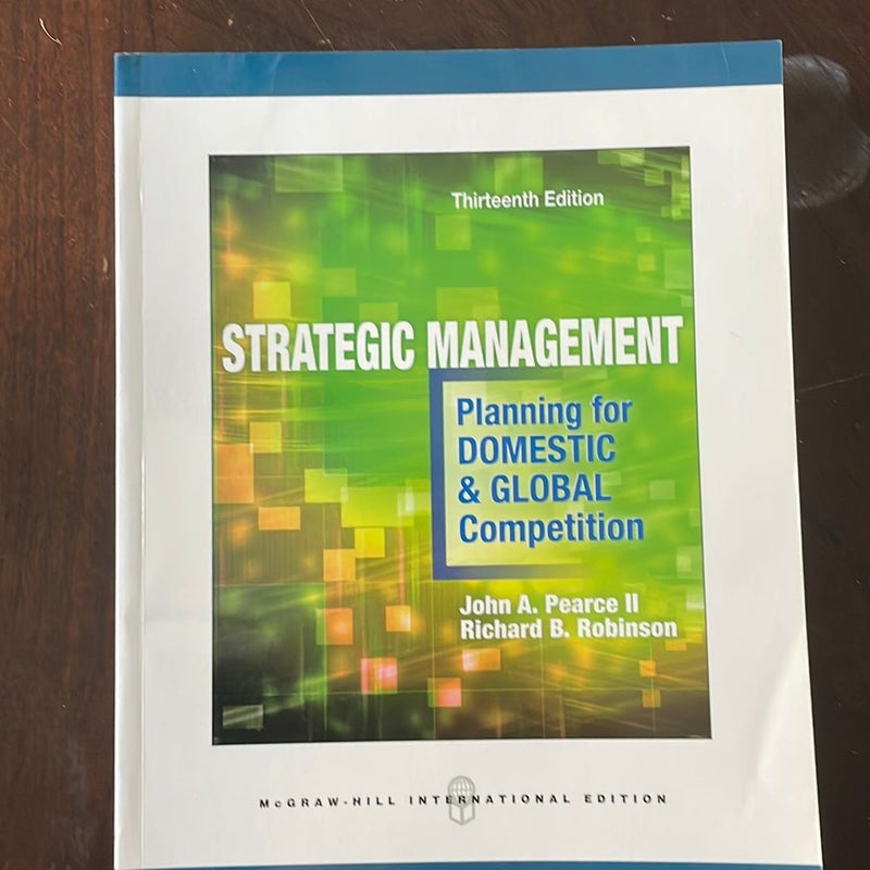 Strategic Management