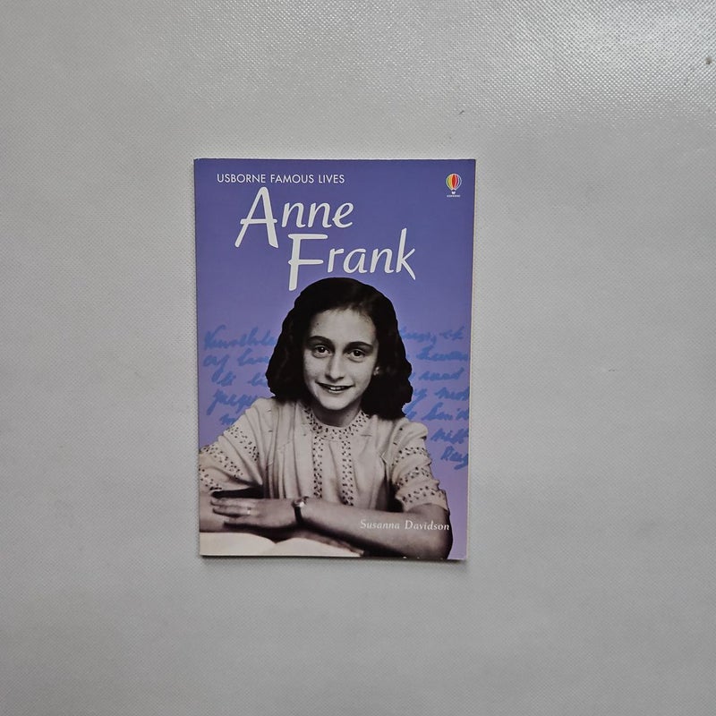 Usborne Famous Lives Anne Frank
