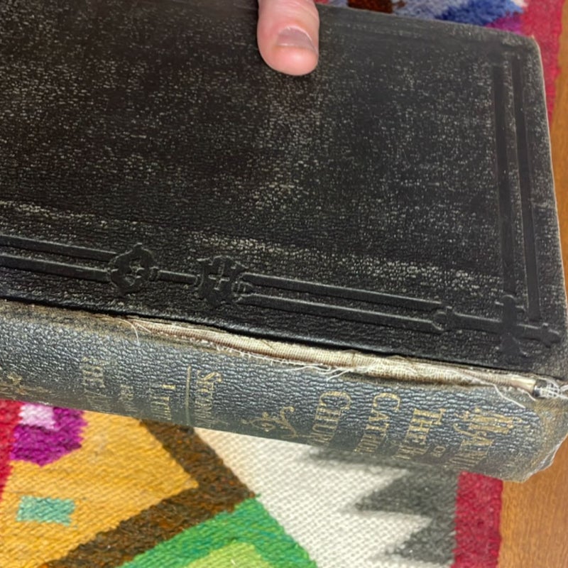The Manual of the Holy Catholic Church - Second Part: Light From the Altar (1906, signed by Archbishop of Chicago, James Edward) 