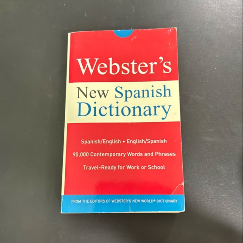 Webster's New Spanish Dictionary (Custom)