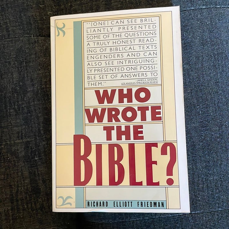 Who Wrote the Bible?