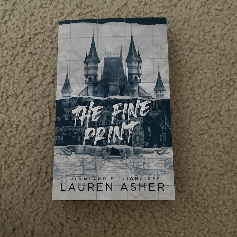 The Fine Print Terms & Conditions illustrated Special Edition signed by  Lauren Asher , Hardcover | Pangobooks