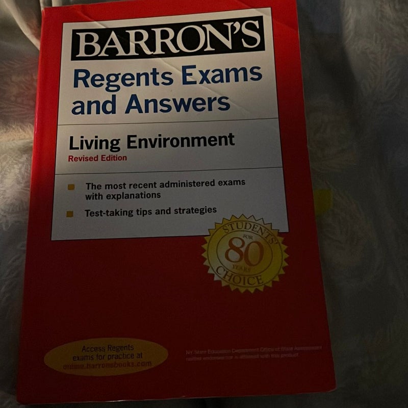 Regents Exams and Answers: Living Environment Revised Edition