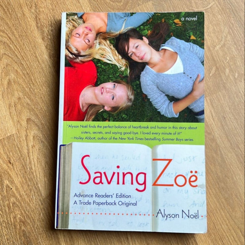 Saving Zoe