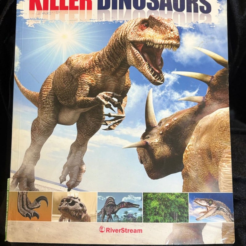 Killer Dinosaurs and Giant Dinosaurs Flip Book