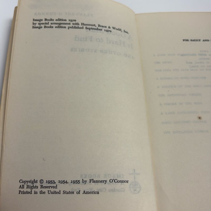 A Good Man Is Hard to Find