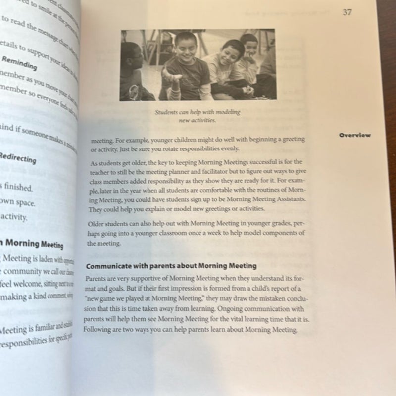The Morning Meeting Book
