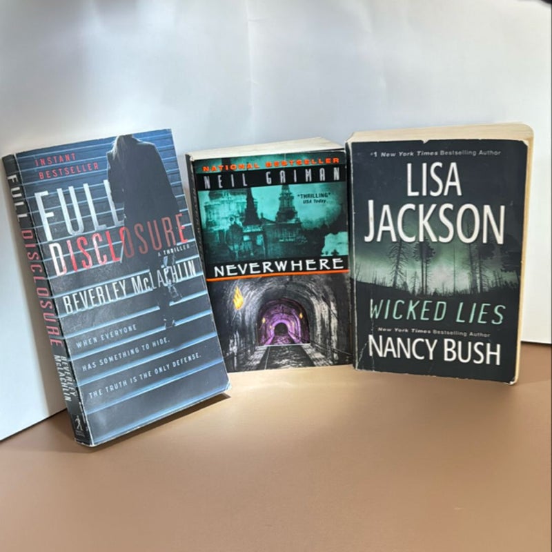 Thriller Book BUNDLE