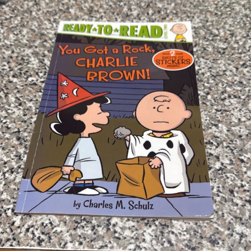 You Got a Rock, Charlie Brown! (With Stickers)
