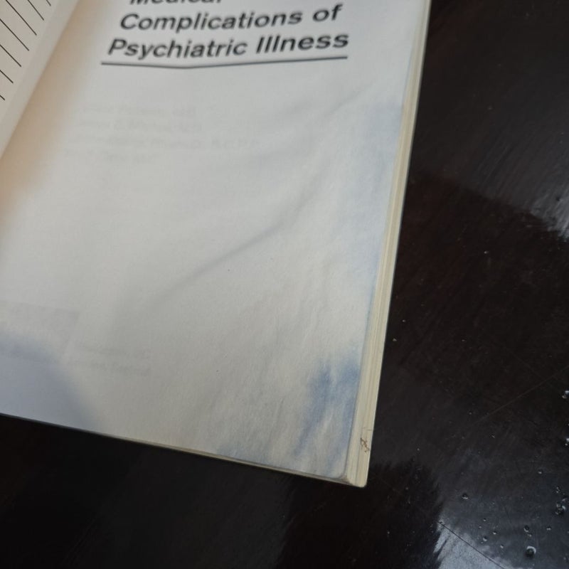 Medical Complications of Psychiatric Illness