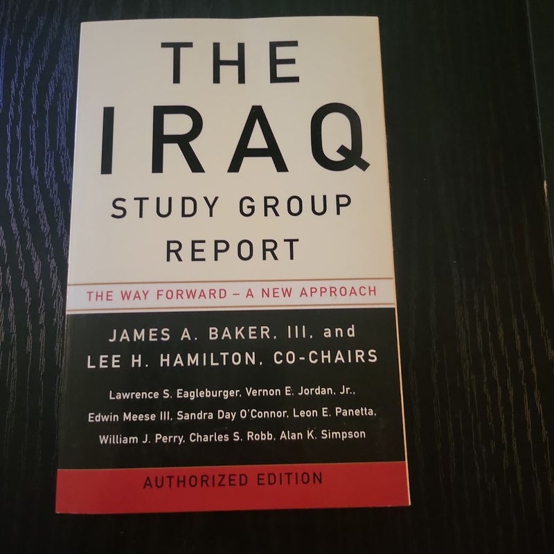 The Iraq Study Group Report