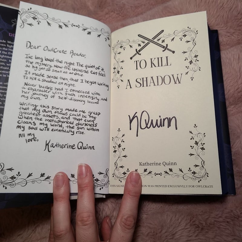 To Kill a Shadow (Signed OwlCrate Edition)
