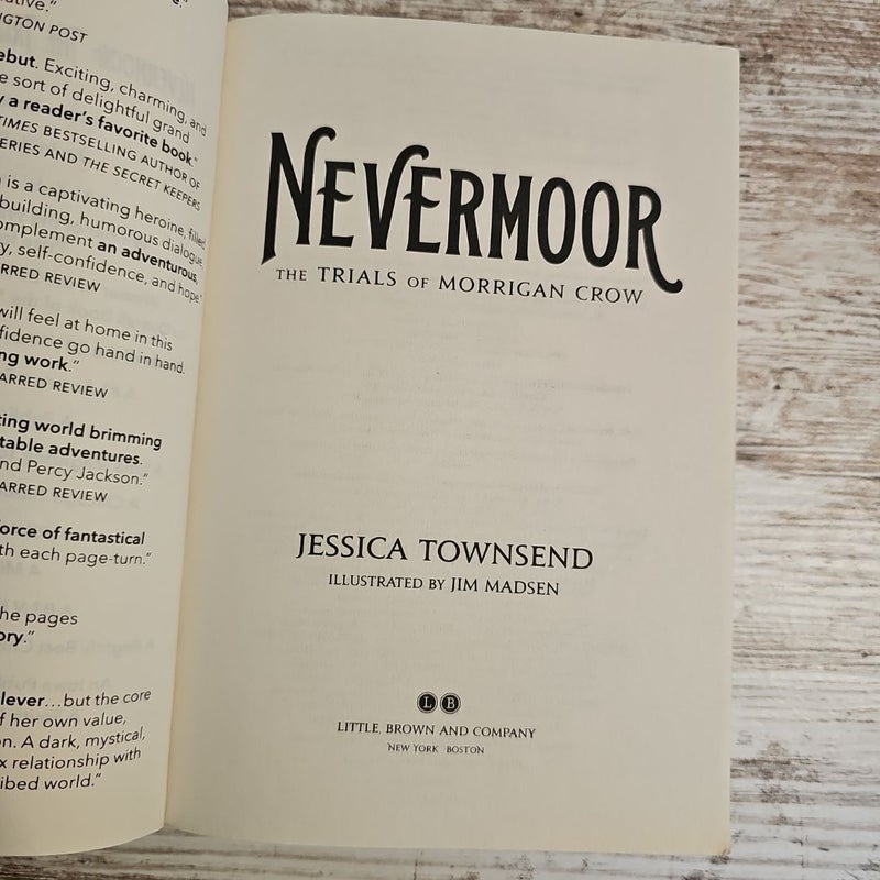 Nevermoor: the Trials of Morrigan Crow