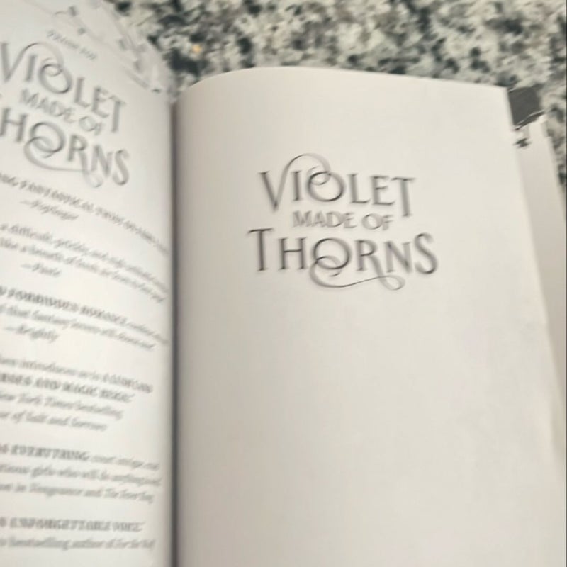 Violet Made of Thorns