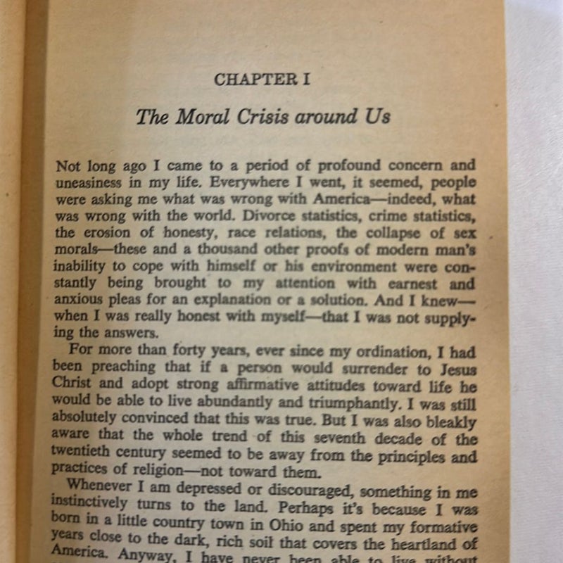 A Guide to Self-Control, by Norman Vincent Peale