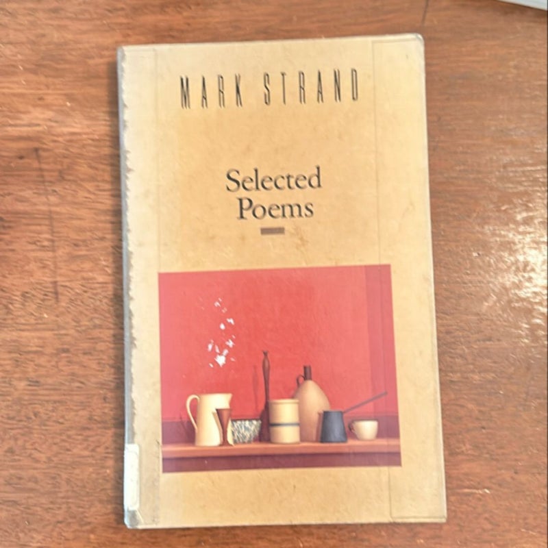 Selected Poems of Mark Strand