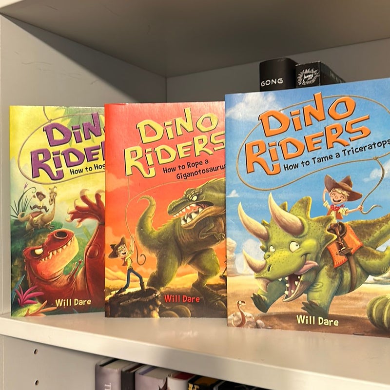 Dino Riders books 1-3
