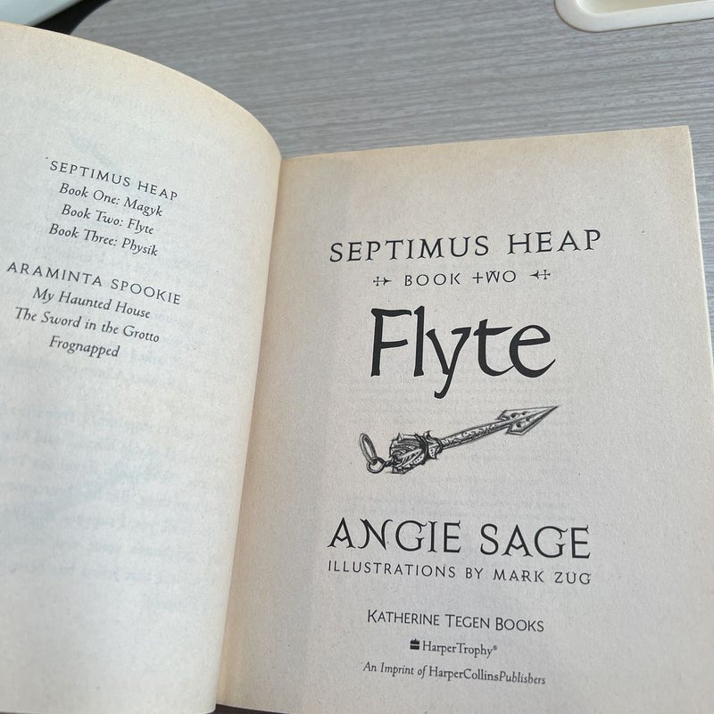 Septimus Heap, Book Two: Flyte