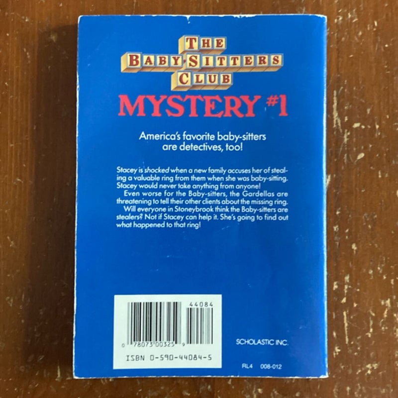 Stacey and the Missing Ring