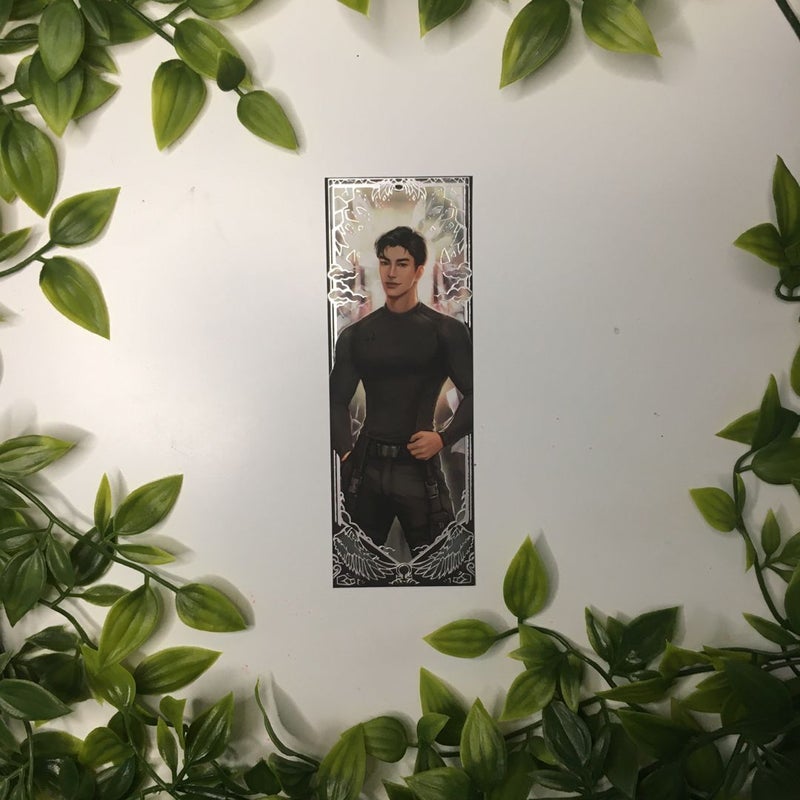 Shatter Me Foiled Character Bookmarks (Warner, Juliette, Adam, Kenji, Nazeera, Castle) FairyLoot Exclusive 