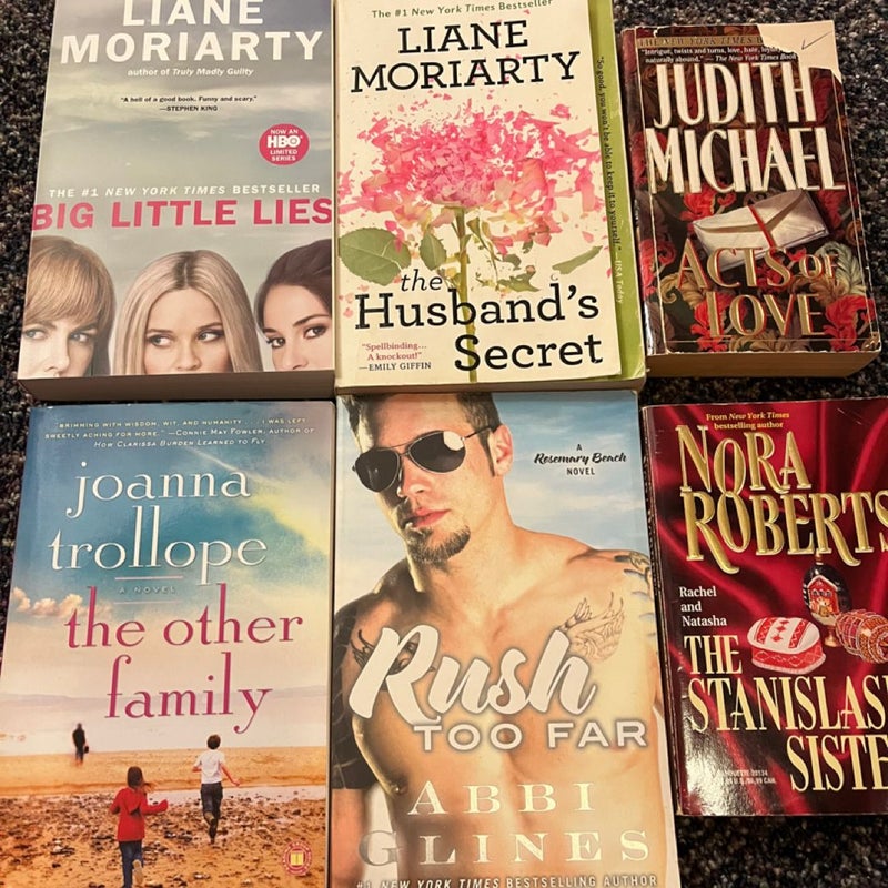 Rush Too Far & 5 other books