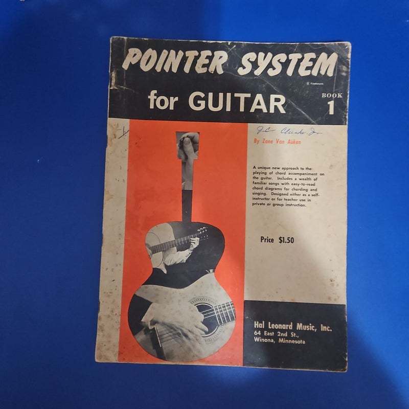 Pointer System for Guitar Book 1