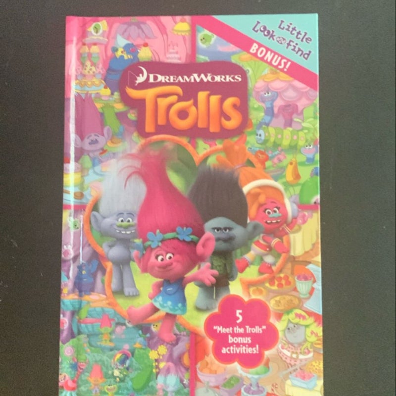 DreamWorks Trolls: Little Look and Find Bonus!