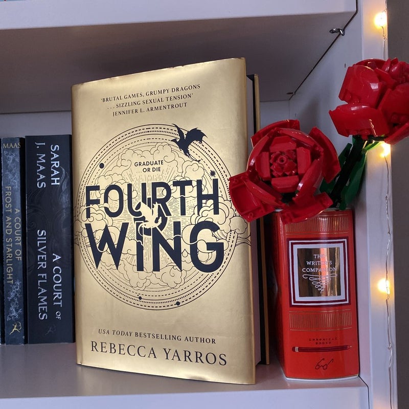 Fourth Wing Uk Version Not Sold In The Us By Rebecca Yarros Hardcover Pangobooks 1556