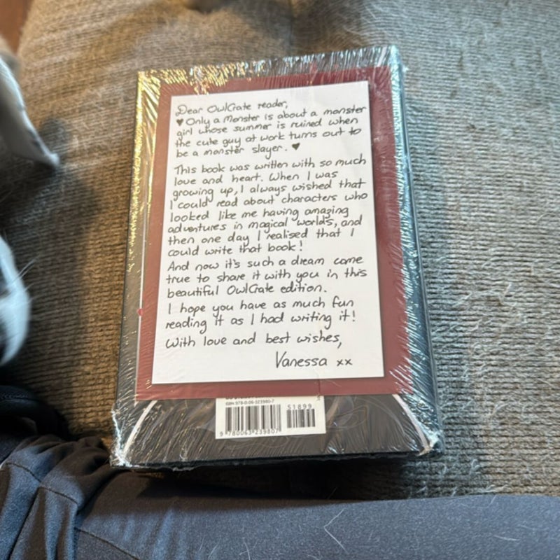 Only a monster owlcrate signed unopened 