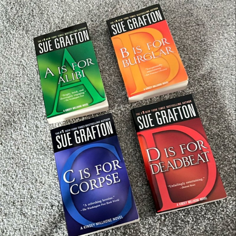 Alphabet Series A-D Set