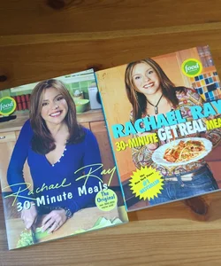 Rachael Ray 30 minute meals, 2 books