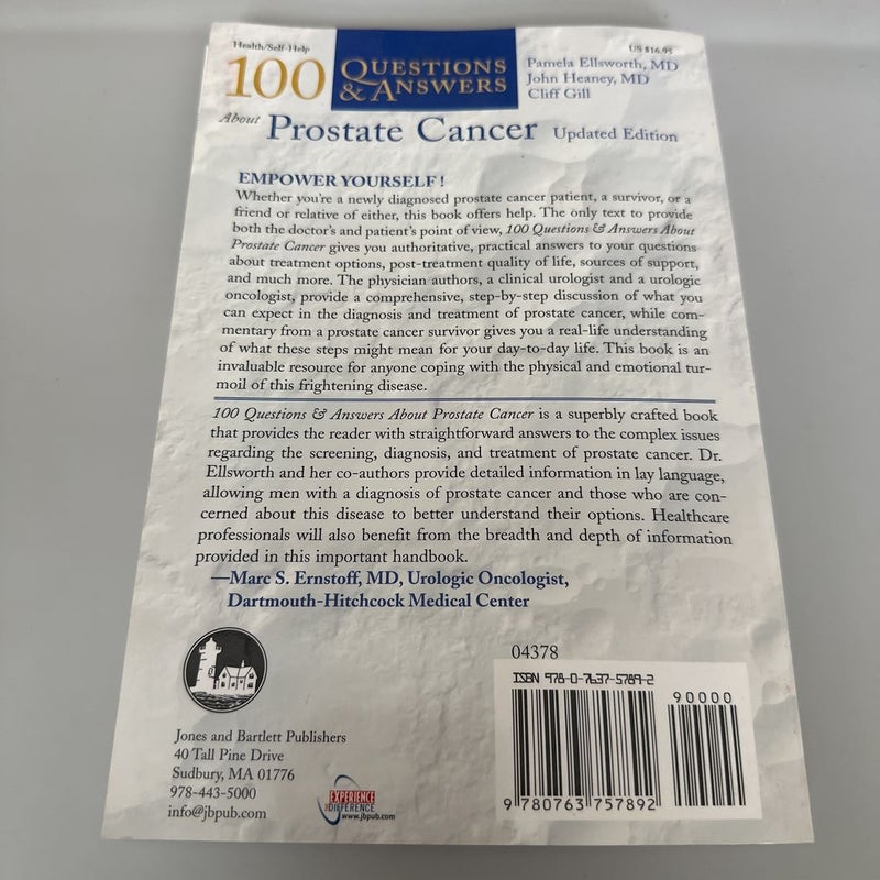 100 Questions & Answers About Prostate Cancer
