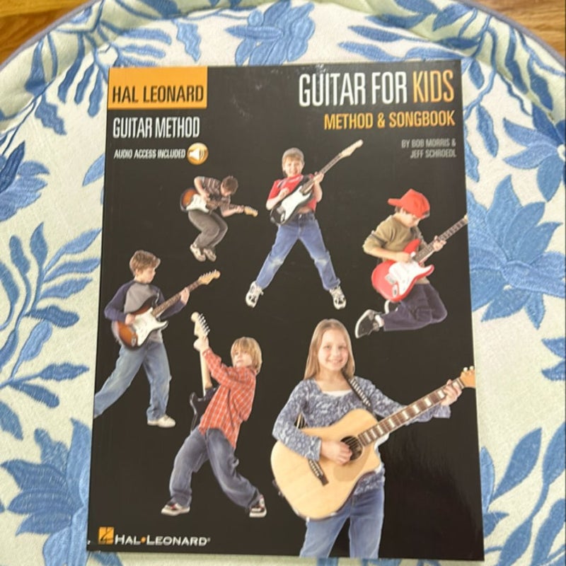 Guitar for Kids - Hal Leonard Method and Songbook Book/Online Audio