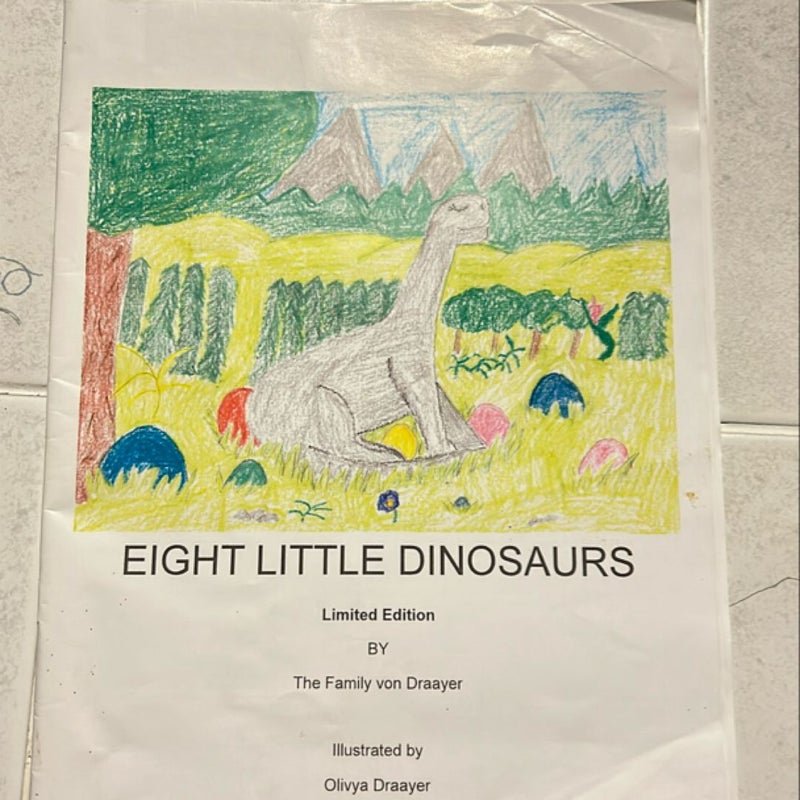 Eight Little Dinosaurs