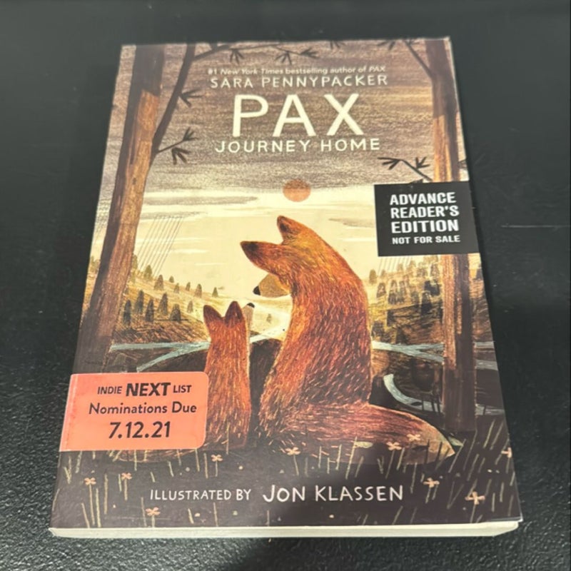 Pax, Journey Home