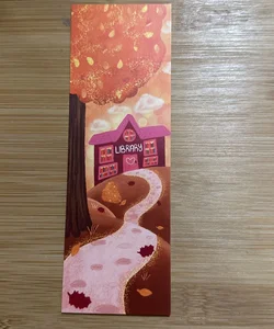 Fall Library Emily Cromwell Bookmark