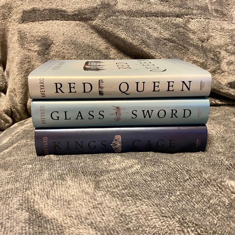 Red Queen; Glass Sword; King’s Cage 