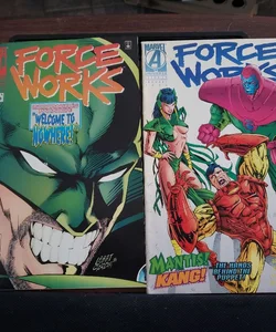 Marvel Comics Forceworks #18 & #19