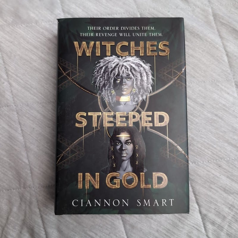 Witches Steeped in Gold Green Spredges