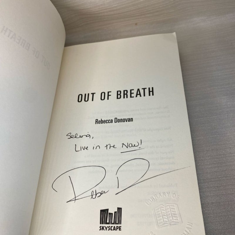 Out of Breath (SIGNED)