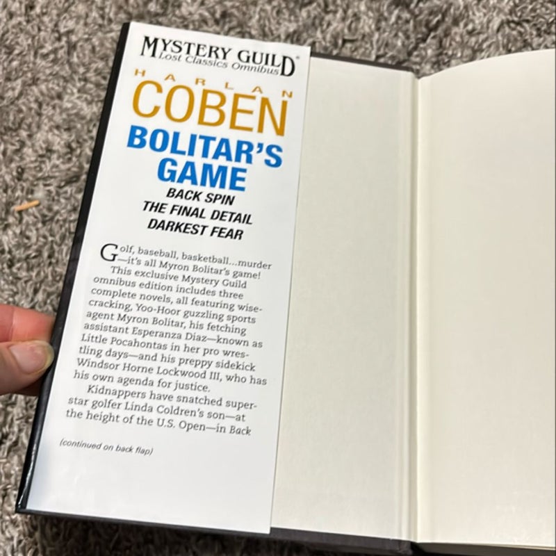 Bolitar’s Game