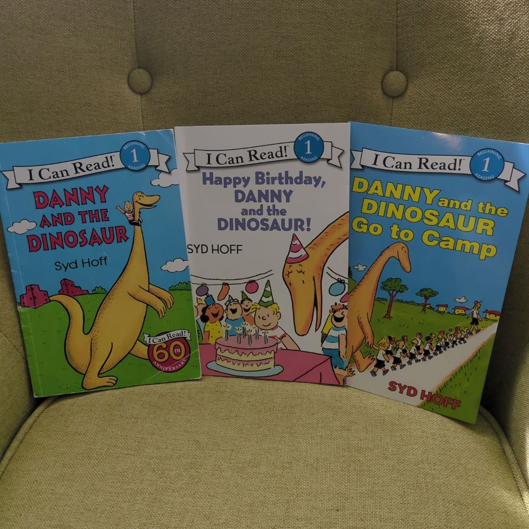 Danny and the Dinosaur Bundle: original title, Happy Birthday and Go to Camp level 1 easy readers 