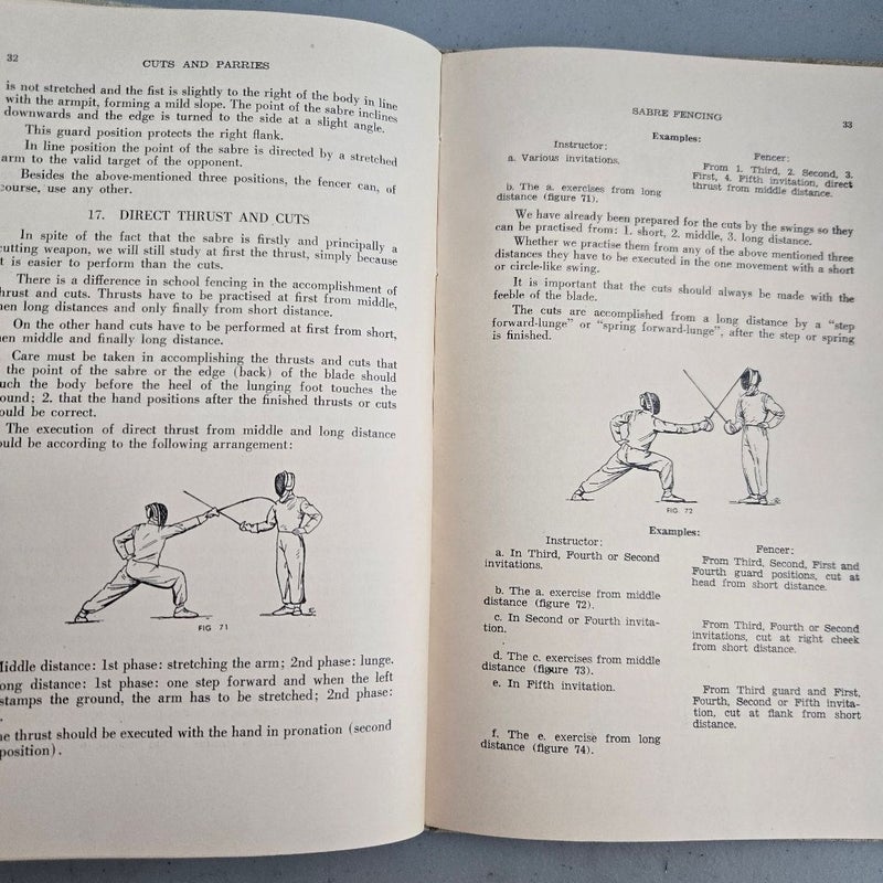 Sabre Fencing History Theory Practice